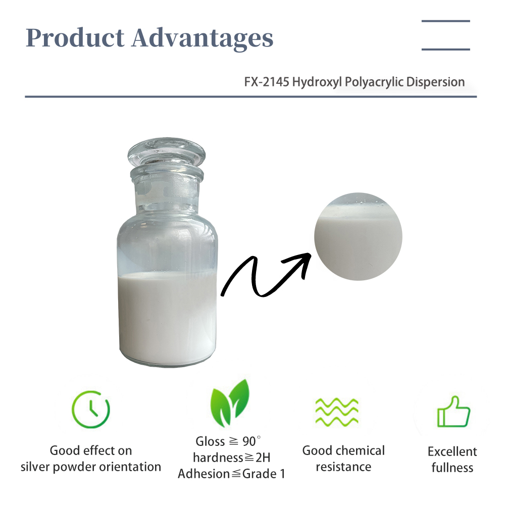 Fx-2145 Has Good Chemical Resistance Hydroxyacrylic Acid Secondary Dispersion