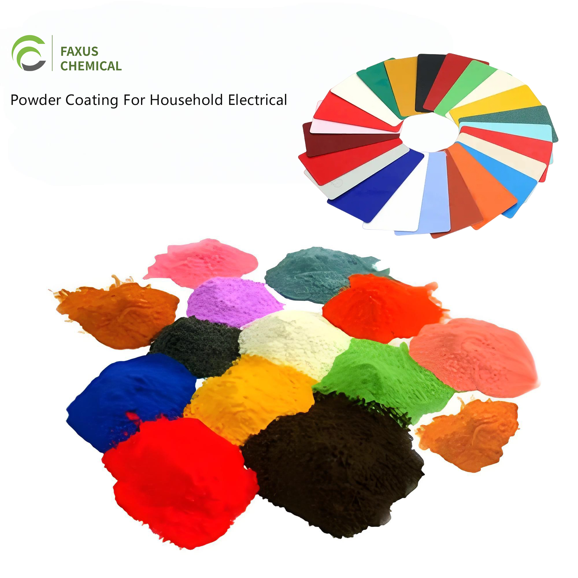 JCF01 Matte Smooth Polyester Powder Coating Surface with Good Leveling Surface