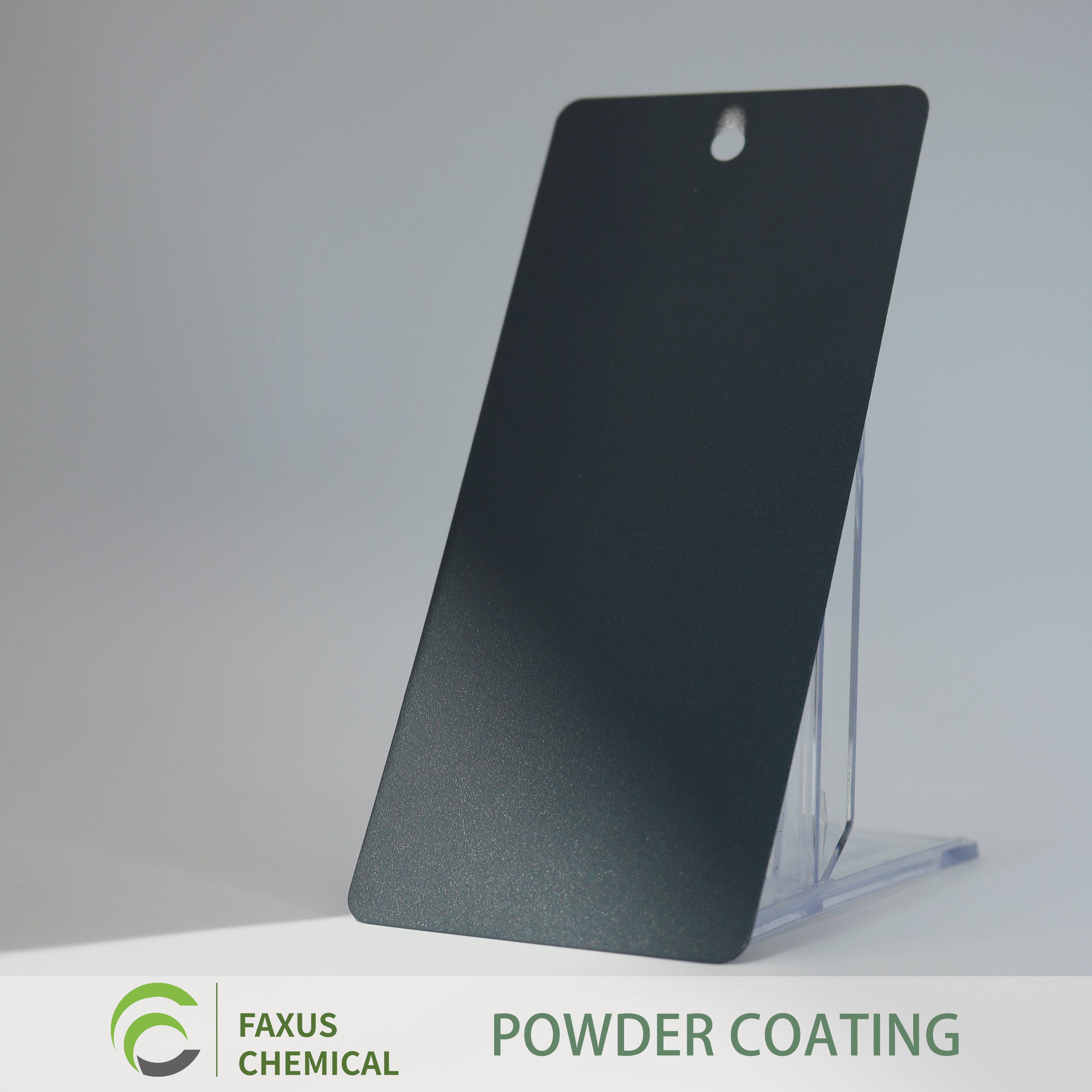 JFX01 Grey Ployester TGIC Durable Weather Resistant Powder Coating for Exterior Applications