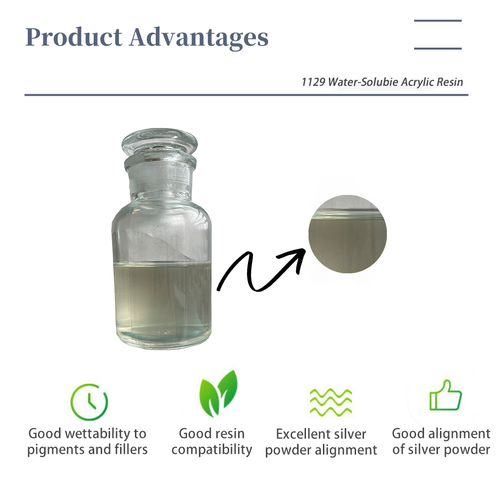 Fx-1129 Water Soluble Acrylic Resin for Industrial Hardware Industry